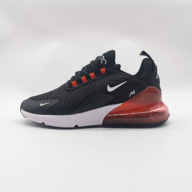 Nike Air Max 270 Men Shoes Black Red White-50